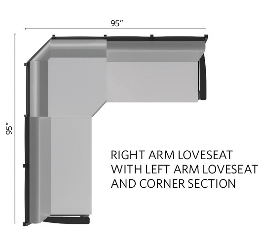 Classic Terrace Sectional Arrangement 5.