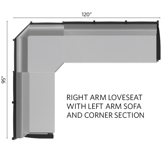 Classic Terrace Sectional Arrangement 6.