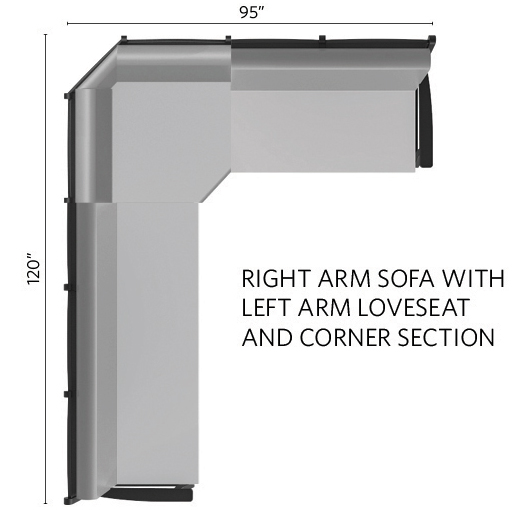 Classic Terrace Sectional Arrangement 8.