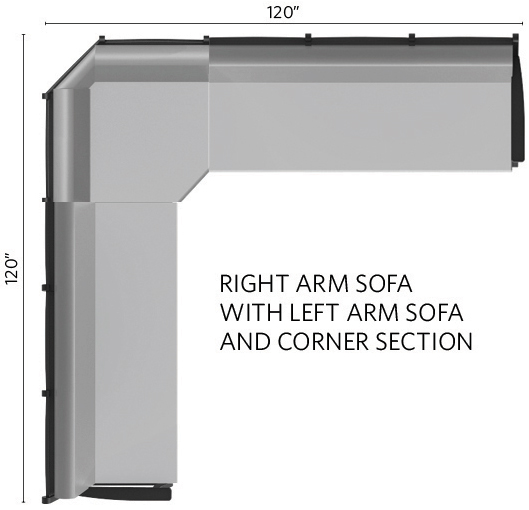 Classic Terrace Sectional Arrangement 9.