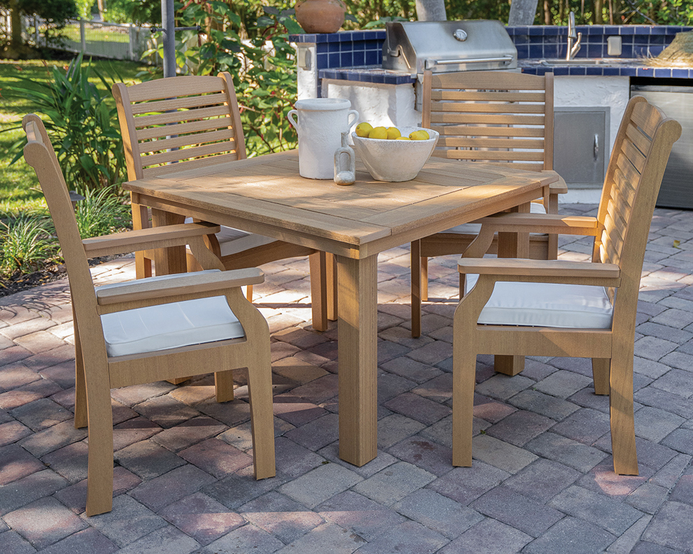 Homestead 44" Square Table.