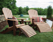 Adirondack Folding Footstool.