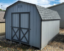 10x14 Painted Mini Barn.