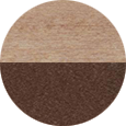 Birch on Brown.