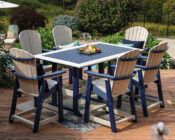 Great Bay 42x60 Counter Table Set.