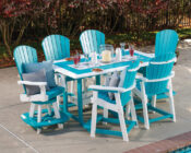 Great Bay 42x60 Counter Table Set.