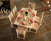 Great Bay 42x60 Table w_ Keystone Chairs Table Set.