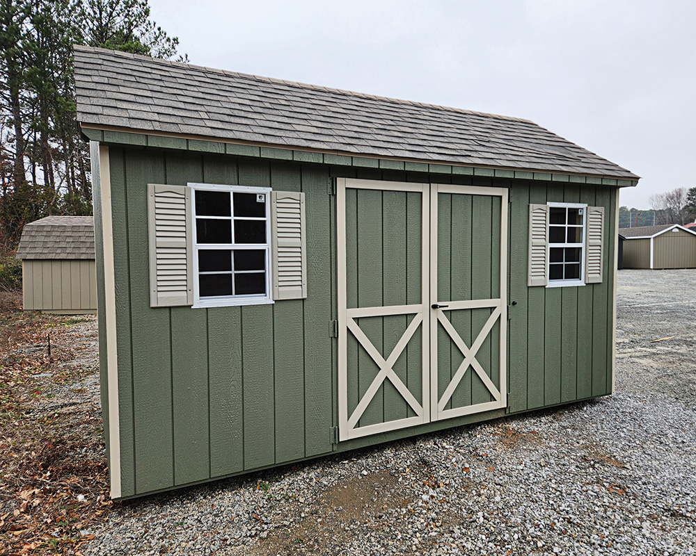 LS244244 8x14 Painted Monterey Shed.