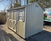 LS244251 8x12 Painted A-Frame Shed.