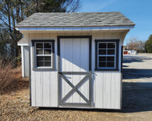 LS244252 8x8 Painted Quaker Shed.
