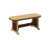 Mission Dining Bench.