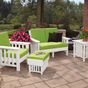 Mission Loveseat & Chair.