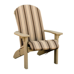 SeaAira Adirondack Chair, with cushion.