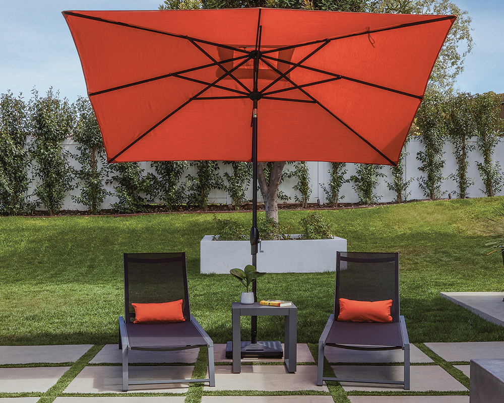 8x11 Rectangle Umbrella.