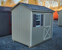 6x8 Painted A-Frame Shed.