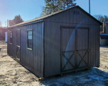 12x24 Painted A-Frame Shed.