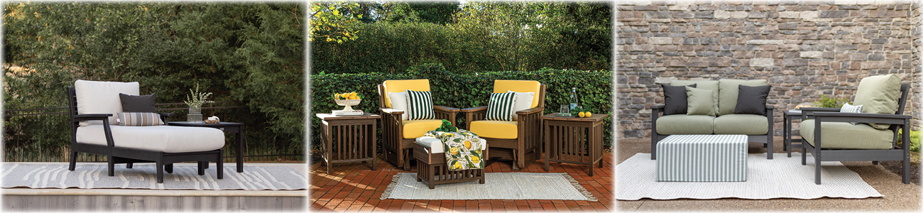 Banner Slider Deep Seating Classic Terrace, Mission, Camden.