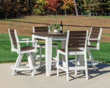 Freeport 39" Square Table Set.