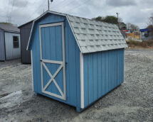 6x8 Painted Mini Barn Shed.