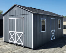 LS254074 12x20 Painted A-Frame Shed.