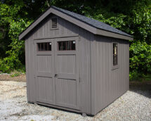 8x10 Deluxe Painted Cape Cod Shed.