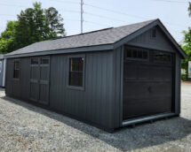 12x18 Painted Cape Cod Garage.