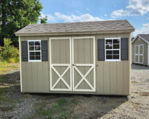 8x12 Painted A-Frame Shed.