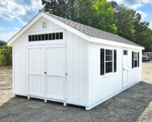 12x24 Deluxe Painted Cape Cod Shed.