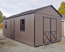 12x24 Painted A-Frame Shed.