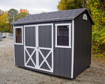 8x10 Painted A-Frame Shed.