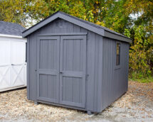 8x10 Deluxe Painted A-Frame Shed.
