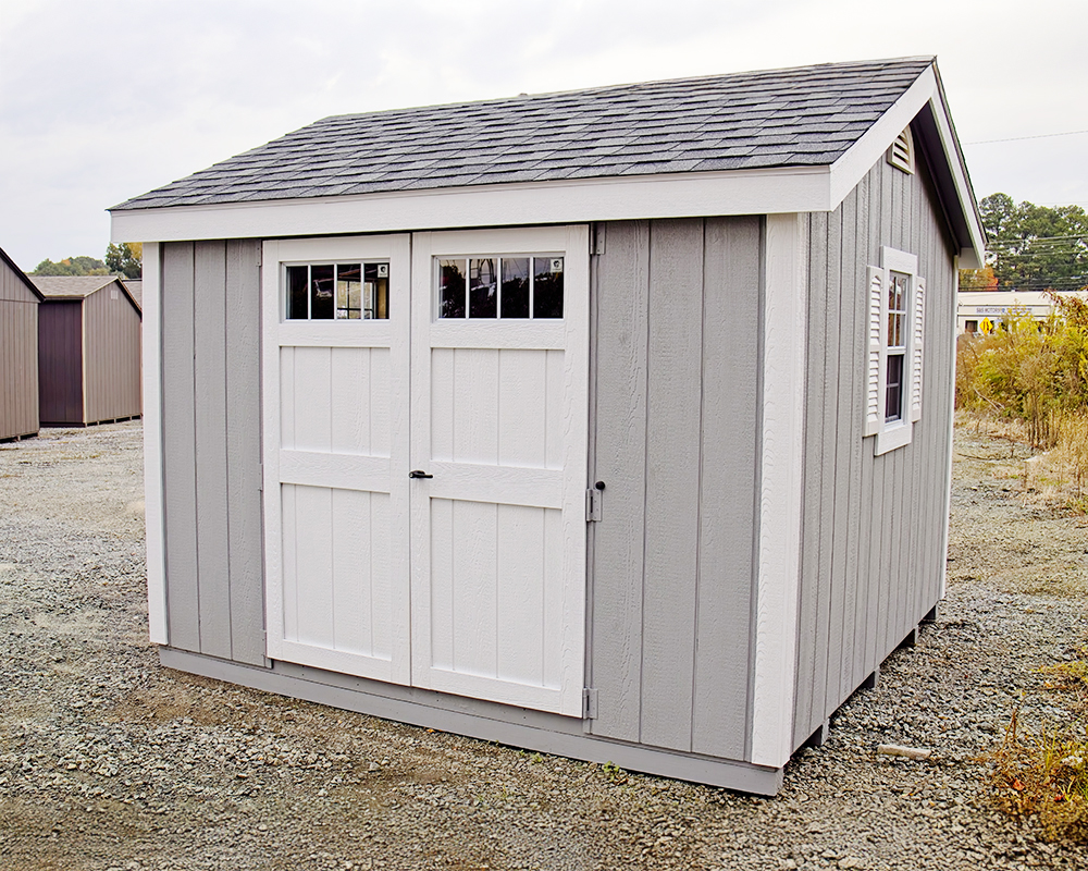 10x10 Deluxe Painted A-Frame Shed.
