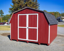10x12 Painted Mini Barn Shed.