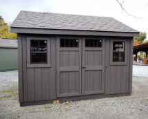 12x12 Deluxe Painted Cape Cod Shed.