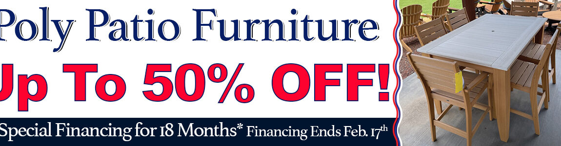 President's Day Sale.