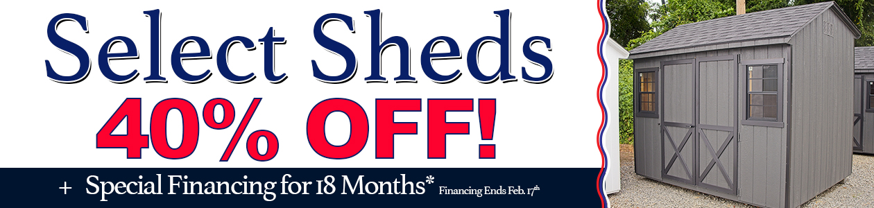 President's Day Sale.